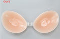 Silicone Bra Invisible Push Up Sexy Strapless Bra Stealth Adhesive Backless Breast Enhancer For Women Lady Nipple Cover